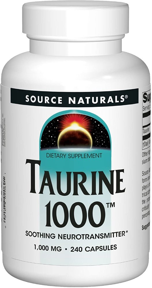 Таурин Source Naturals Taurine 1000 mg 120 cap
