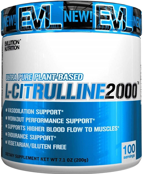 Цитруллин EVL Nutrition L-Citrulline 2000 200 g
