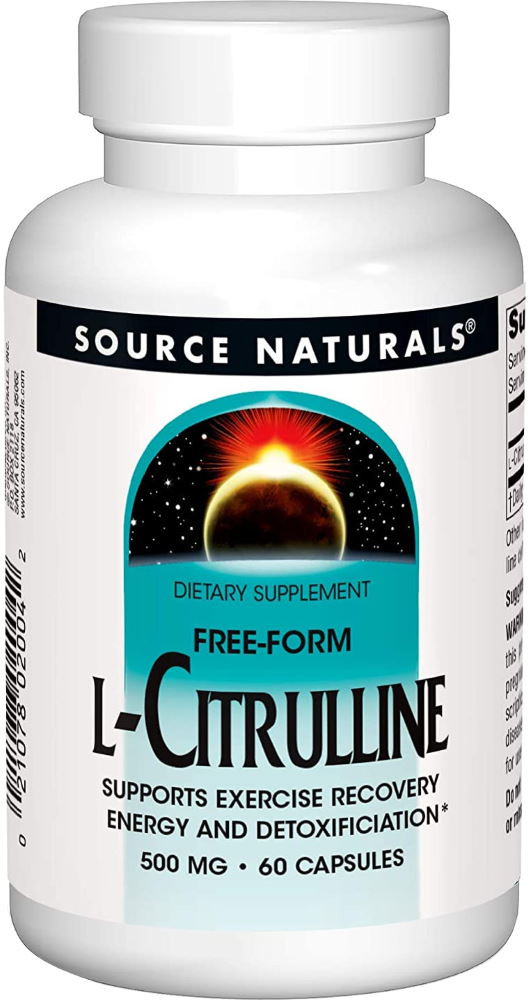 Цитруллин Source Naturals L-Citrulline 500 mg 120 cap