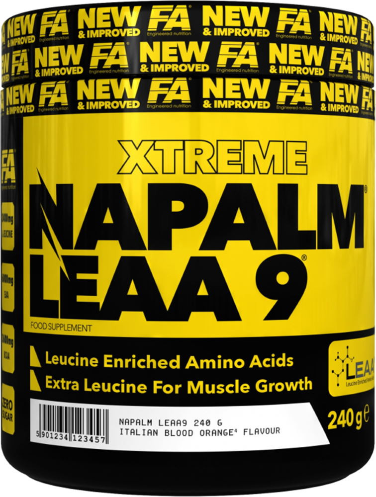 Комплексна амінокислота Fitness Authority Xtreme Napalm LEAA9 240 g