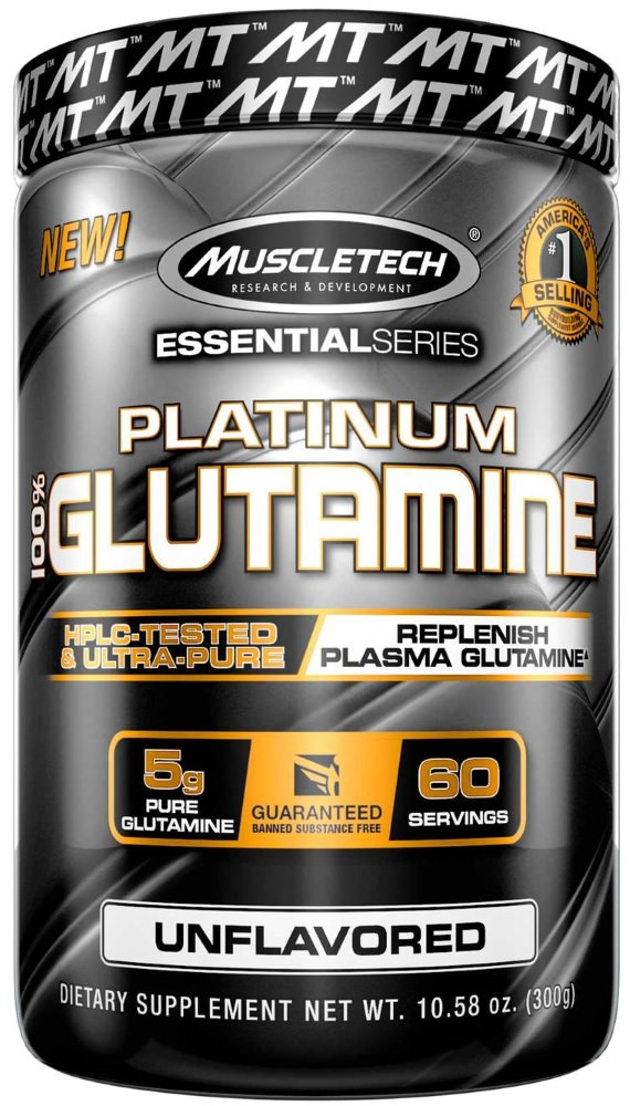 Глутамін MuscleTech Platinum 100 Glutamine 302 g