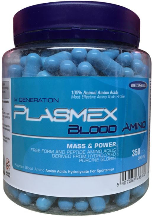 Комплексна амінокислота Megabol Plasmex Blood Amino 350 cap