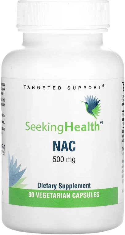 Амінокислоти Seeking Health NAC 500 mg 90 cap
