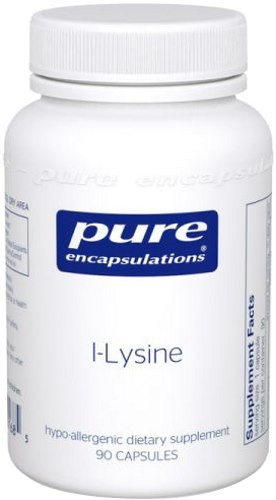 Лізин Pure Encapsulations L-Lysine 500 mg 90 cap
