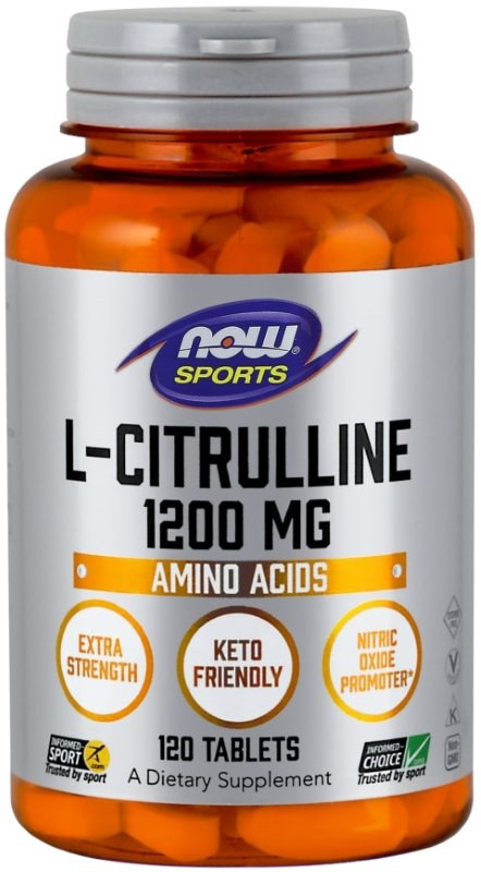 Цитрулін Now L-Citrulline 1200 mg 120 tab