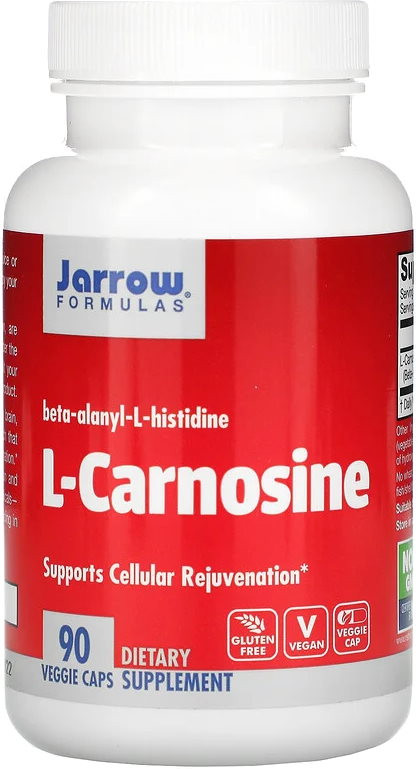 Амінокислоти Jarrow Formulas L-Carnosine 90 cap