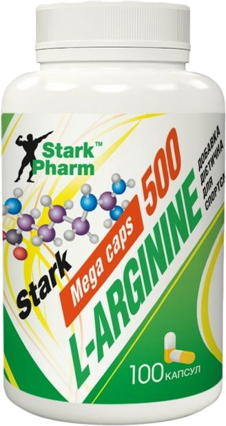 Аргінін Stark Pharm L-Arginine 500 mg 100 cap