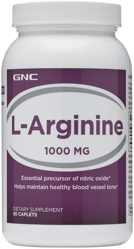 Аргінін GNC L-Arginine 1000 180 cap