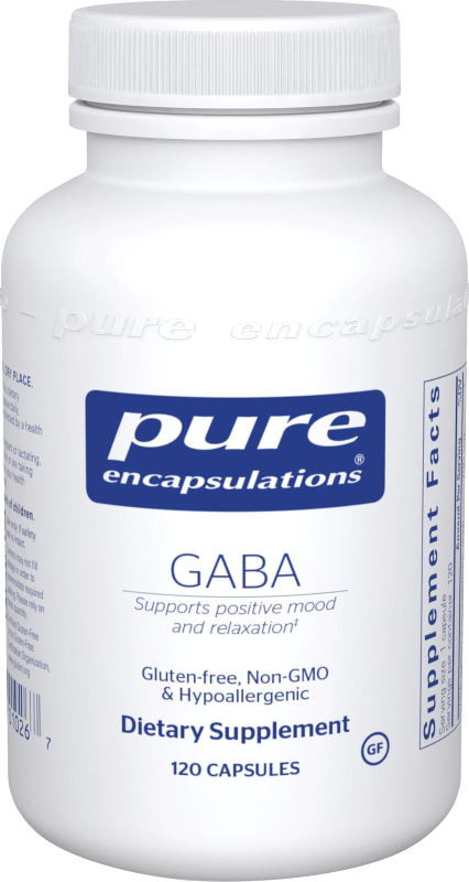 GABA Pure Encapsulations 700 mg 120 cap