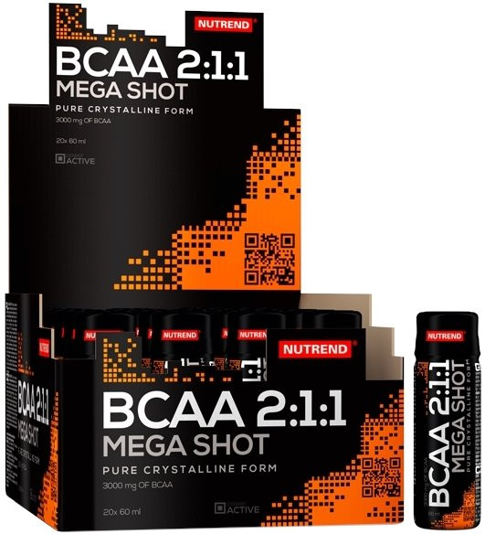 BCAA Nutrend 2-1-1 Mega Shot 20x60 ml