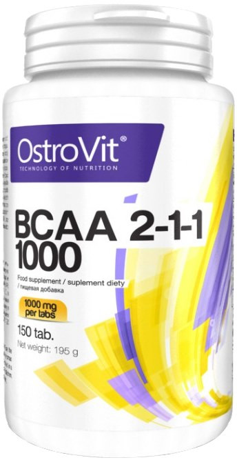 BCAA OstroVit 2-1-1 1000 150 tab