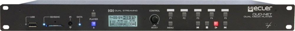 Аудиоресивер Ecler DUO-NET Player