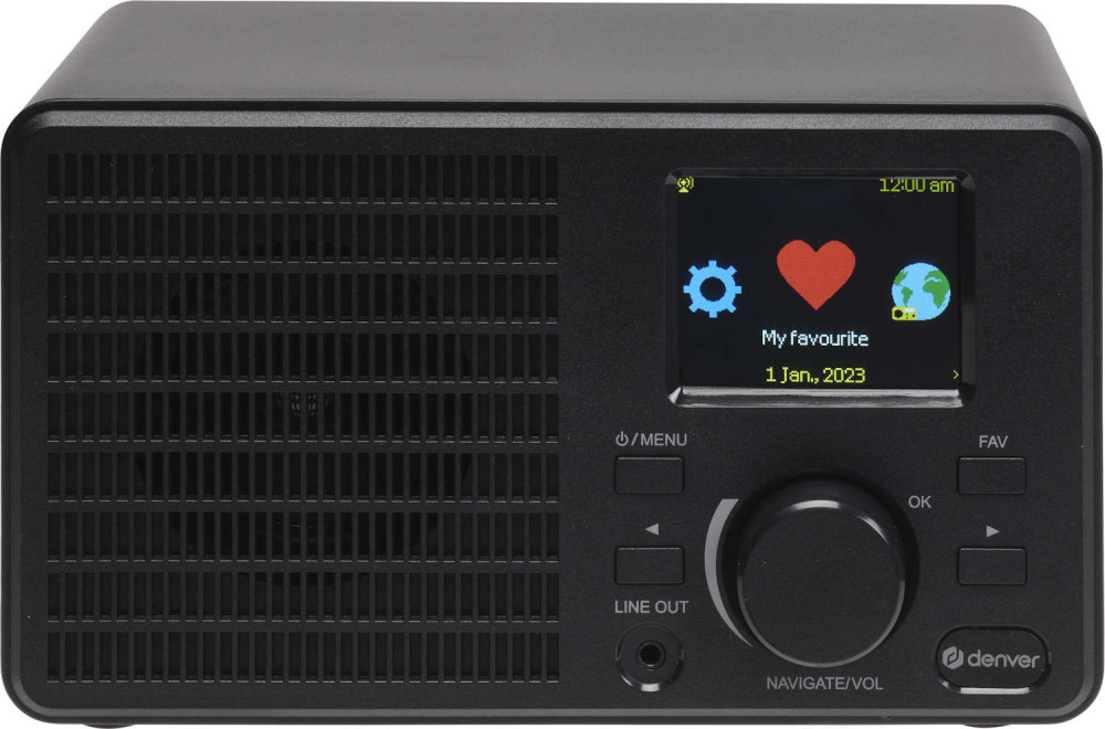 Аудіосистема Denver IR-122