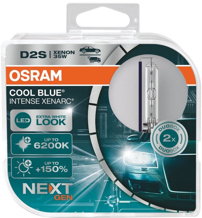Ксенон Osram Xenarc Cool Blue Intense Next Gen D2S 66240CBN-HCB