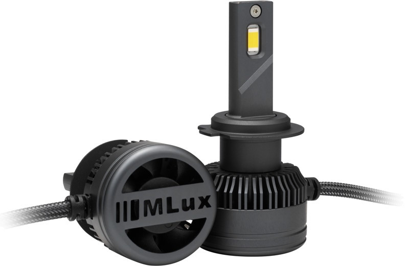 LED лампа MLux Black Line H7 4300K 2pcs