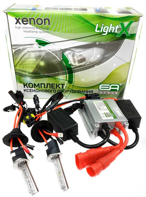 Ксенон EA LightX Xenon H1 6000K Ceramic Pro Kit