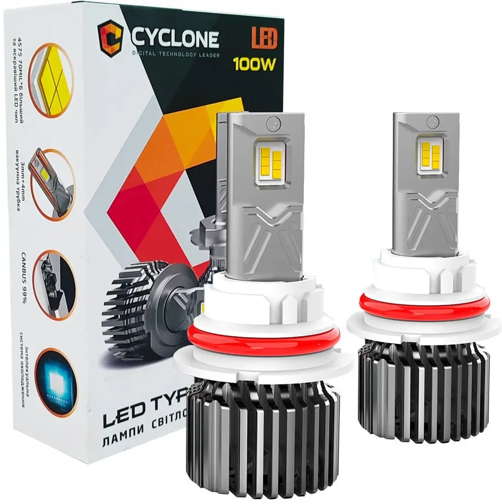 LED лампа Cyclone Type-41 HB5 5700K 2pcs