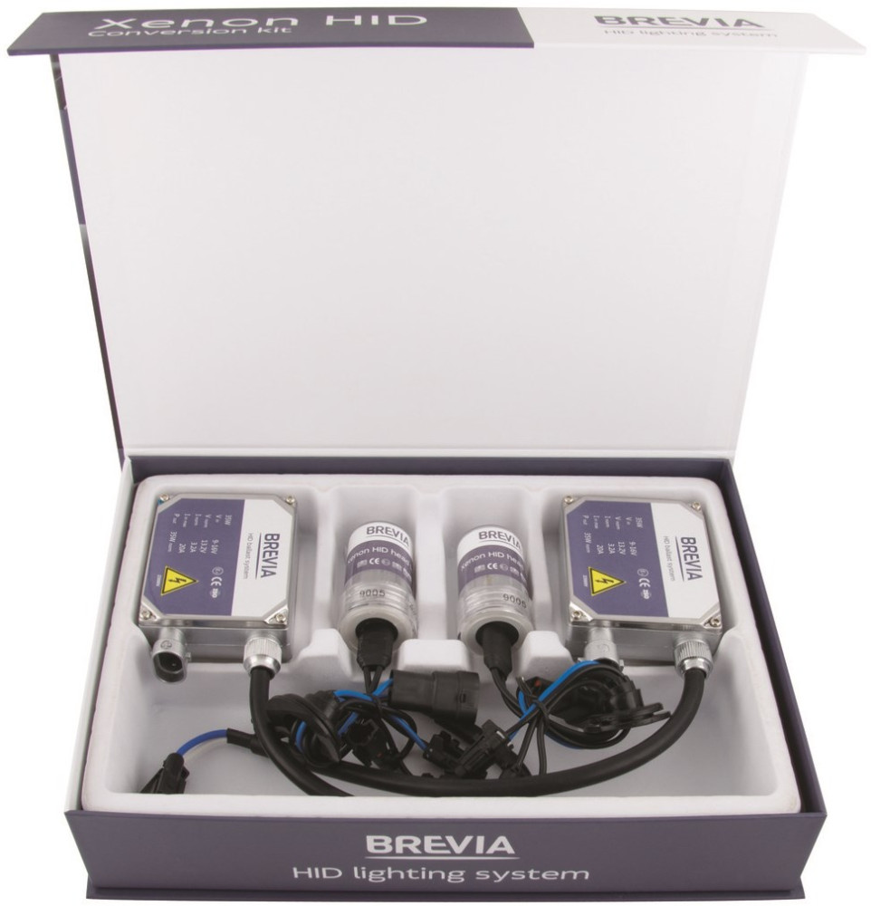 Ксенон Brevia Super Slim Canbus H27 6000K 14263