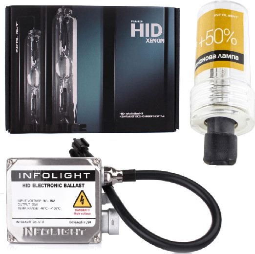 Ксенон InfoLight Standart H27 4300K 50 Kit