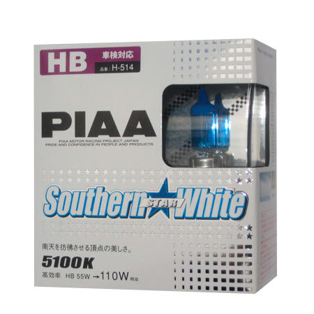 Автолампа PIAA Southern Star White HB3 H-514