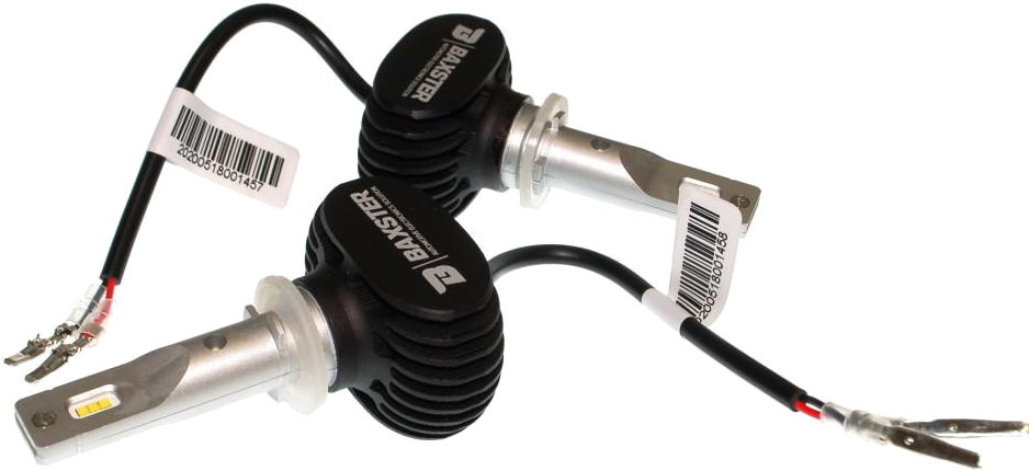 LED лампа Baxster S1-Series Gen2 H27 5000K 4000Lm 2pcs