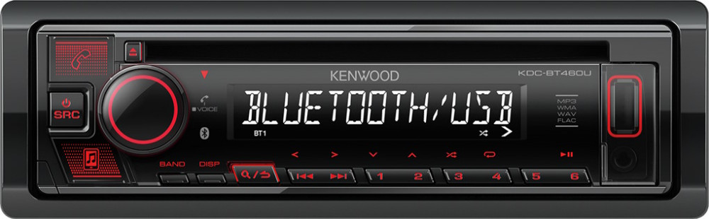 Автомагнітола Kenwood KDC-BT460U