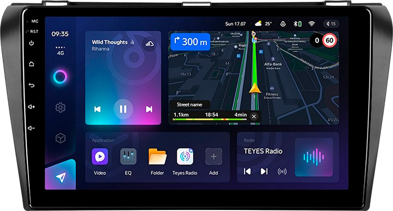 Автомагнитола Teyes CC3L 432Gb Mazda 3 (BK) (2003-2009) 9