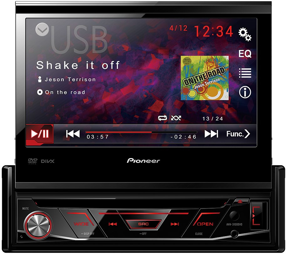 Автомагнітола Pioneer AVH-P3100DVD