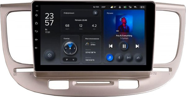 Автомагнитола Teyes X1 232Gb KIA Rio 2 (2005-2011) 9