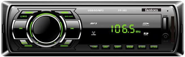 Автомагнитола Fantom FP-302