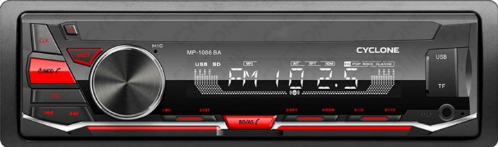 Автомагнітола Cyclone MP-1086R BA