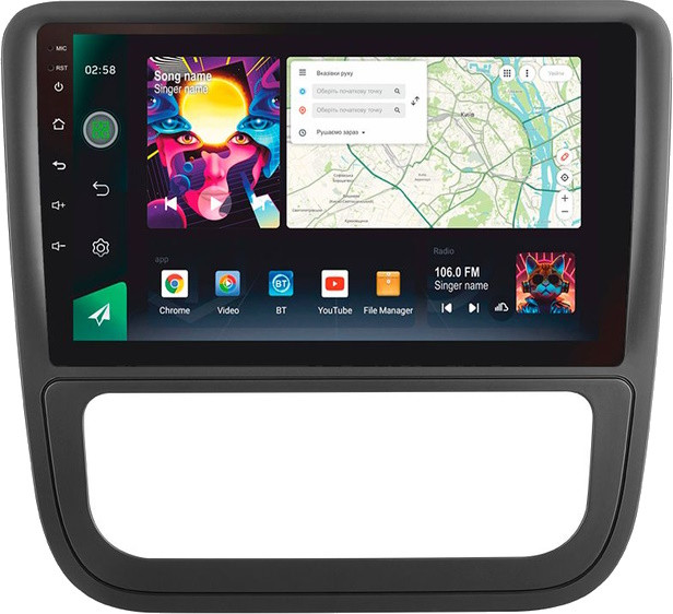 Автомагнітола Sigma X9464 4G DSP Volkswagen Scirocco 3 2008-2014 (F1)