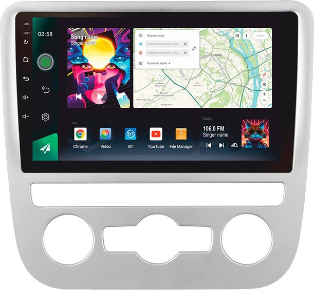 Автомагнитола Sigma X9464 4G DSP Volkswagen Scirocco 3 2008-2014 (F4)