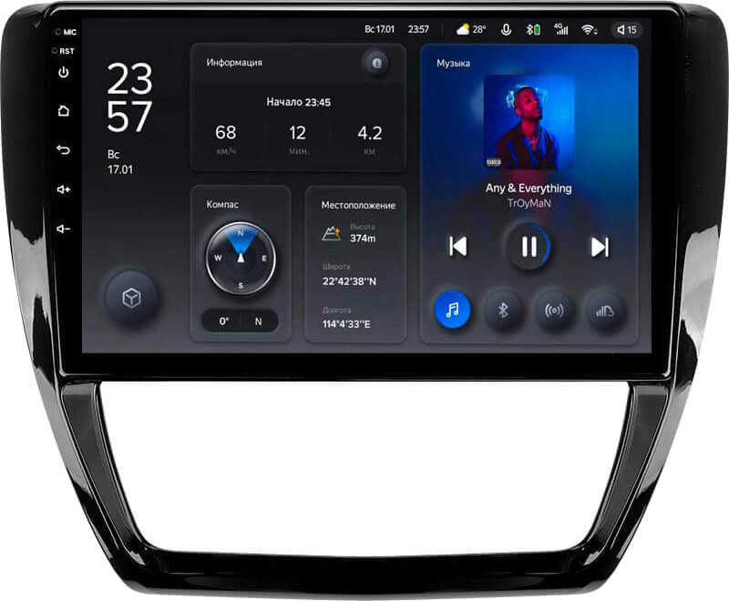 Автомагнитола Teyes X1 232Gb Volkswagen Jetta 6 (2011-2018) 10