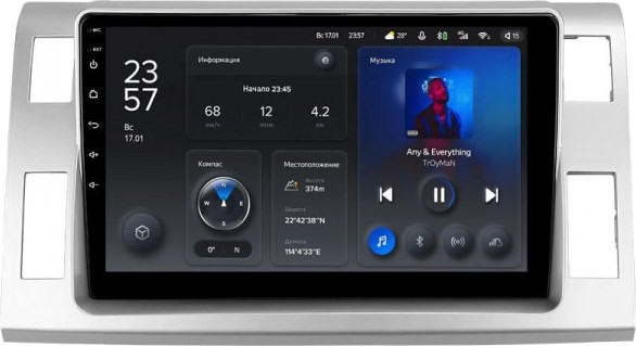 Автомагнитола Teyes X1 232Gb Toyota Previa (XR50) (2006-2019) 9