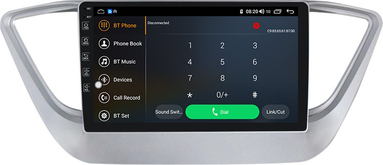 Автомагнітола Torssen F9332 4G Hyundai Accent 2017