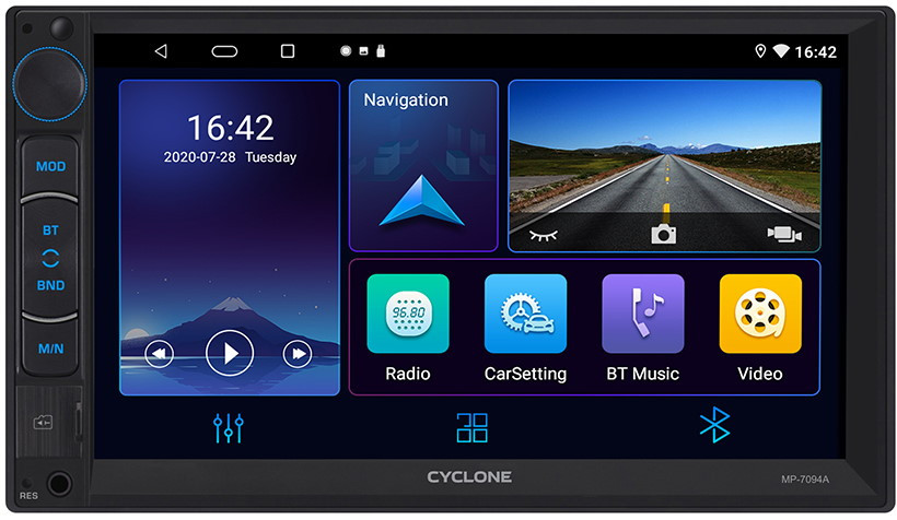 Автомагнітола Cyclone MP-7094A