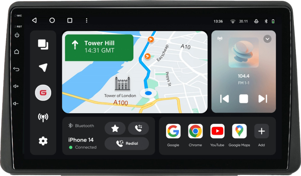 Автомагнітола Gazer T6010-HM Pro