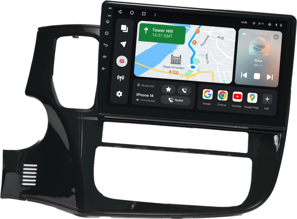 Автомагнітола Gazer T6010-GF/L Pro