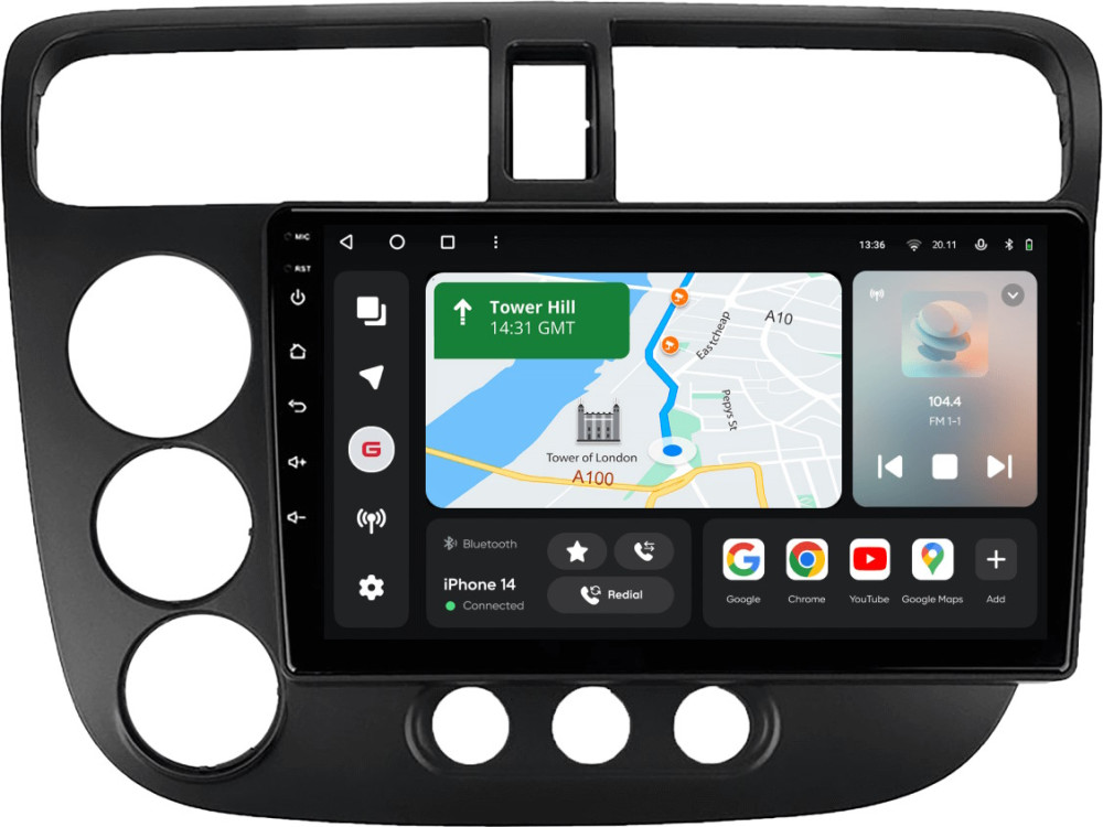 Автомагнітола Gazer T6009-EU Pro