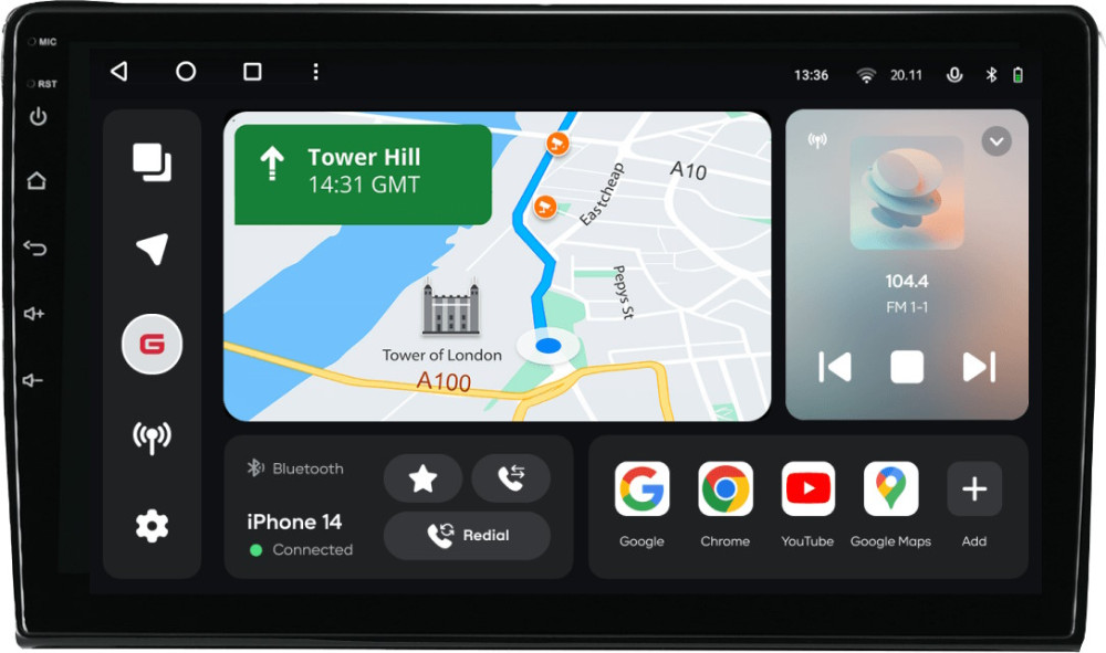 Автомагнітола Gazer T6009-D40 Pro