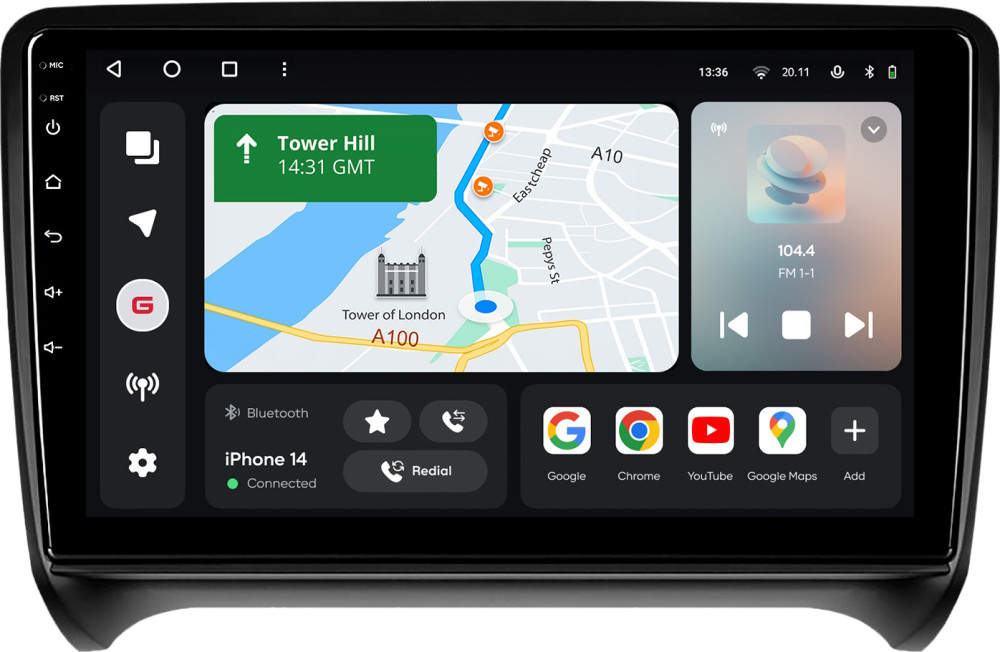 Автомагнітола Gazer T6009-8J Pro