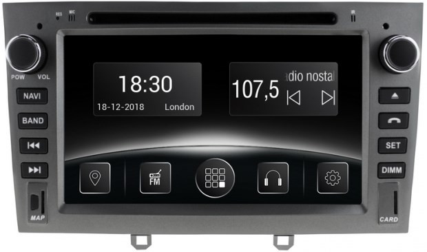 Автомагнітола Gazer CM6007-408W