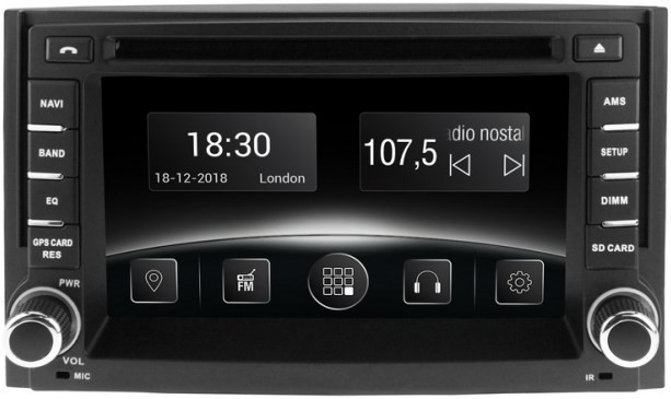 Автомагнітола Gazer CM6006-TQ