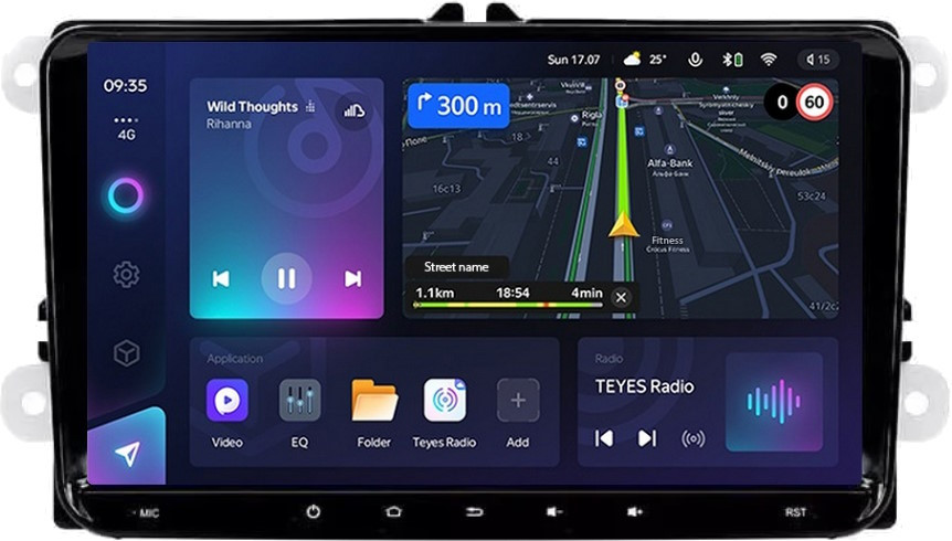 Автомагнитола Teyes CC3L 432Gb Universal VW 9