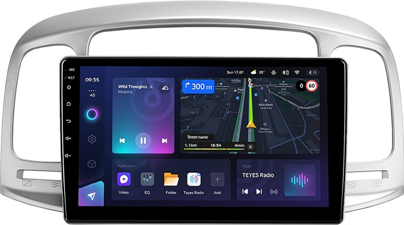 Автомагнитола Teyes CC3L 432Gb Hyundai Accent 3 (2006-2011) 9