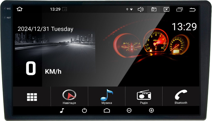 Автомагнітола Cyclone C10-002 2/32 4G 2K