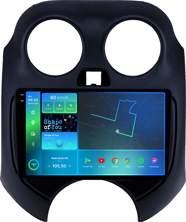 Автомагнитола Torssen 2K F96128 4G Nissan Micra/March 2010