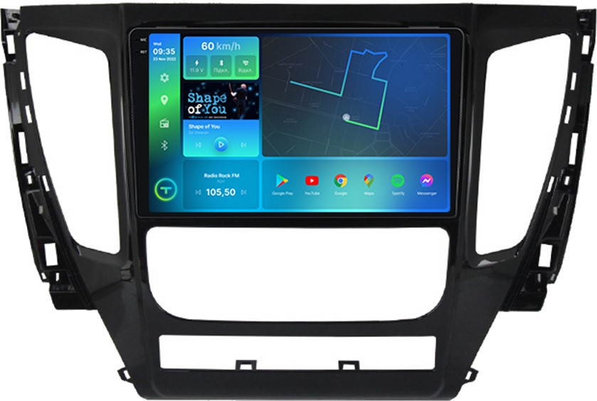 Автомагнитола Torssen 2K F96128 4G Mitsubishi Pagero Sport/L200 2016