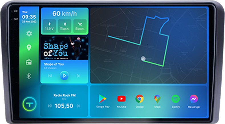 Автомагнитола Torssen 2K F96128 4G Kia Cerato 2005